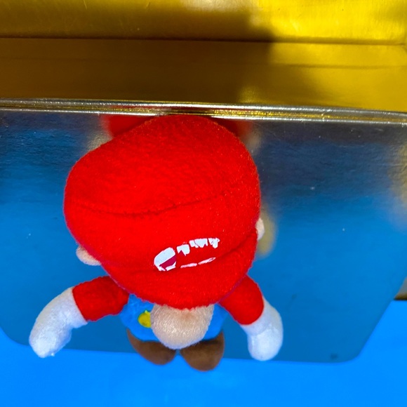 NINTENDO SUPER MARIO BROTHERS VTG 2015 PLUSH KEYCHAIN CLIP ON ZiP POUCH 7” - Picture 7 of 9